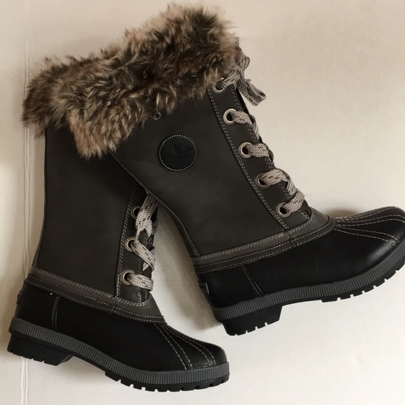 london fog melton winter boot